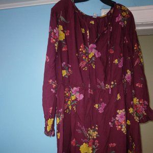 Old Navy floral dress